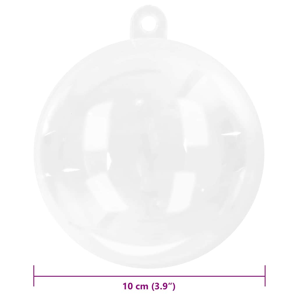 Julekule Sett 100 pcs Ø 10 cm