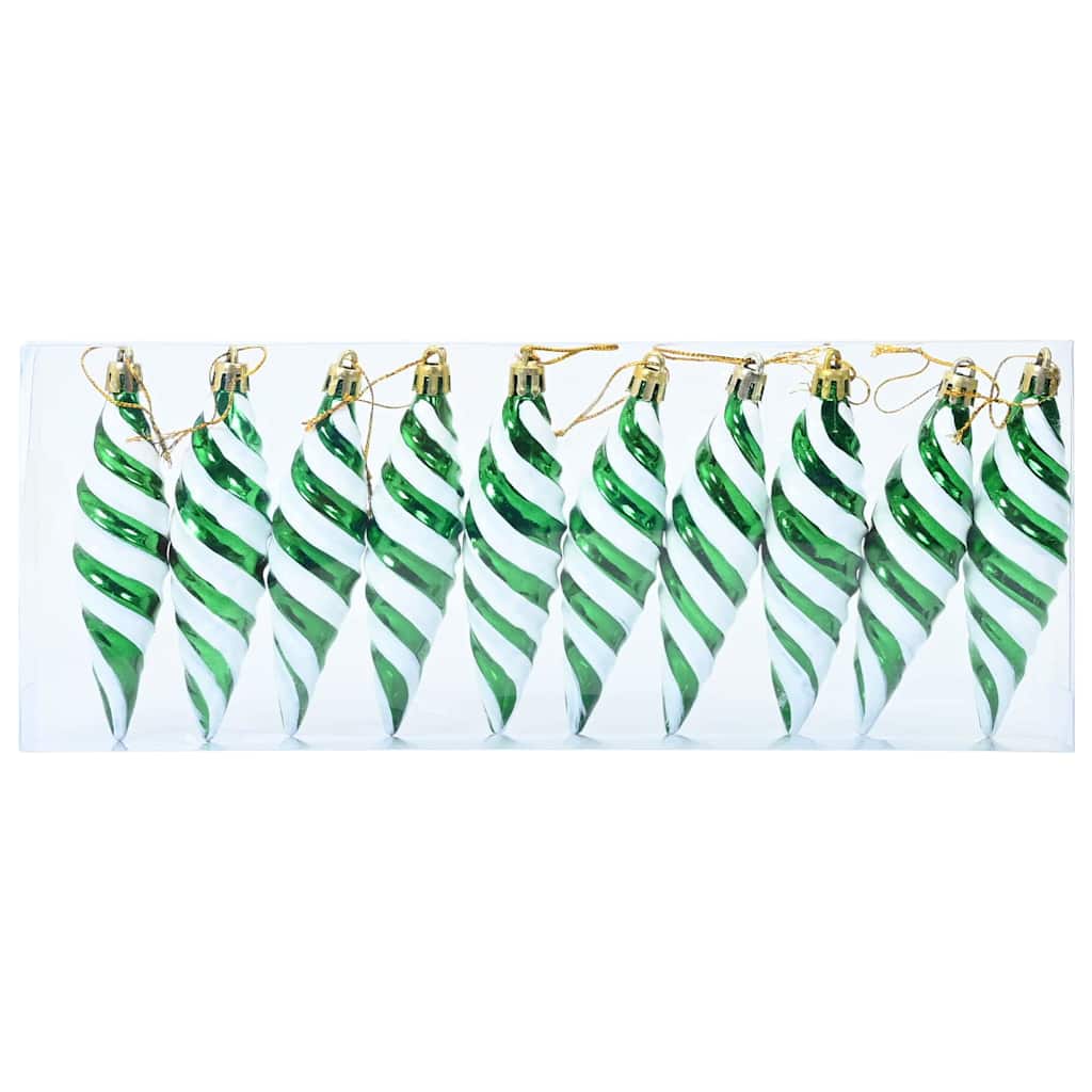 Dekorasjon til juletre 40 pcs grønn