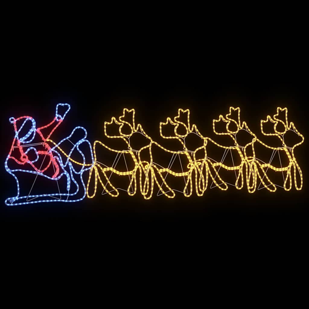 LED juledekorasjon Flerfarget 69 x 79 cm PVC