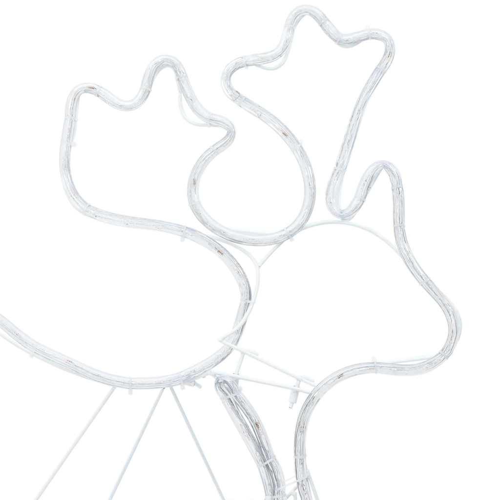 LED juledekorasjon Flerfarget 69 x 79 cm PVC
