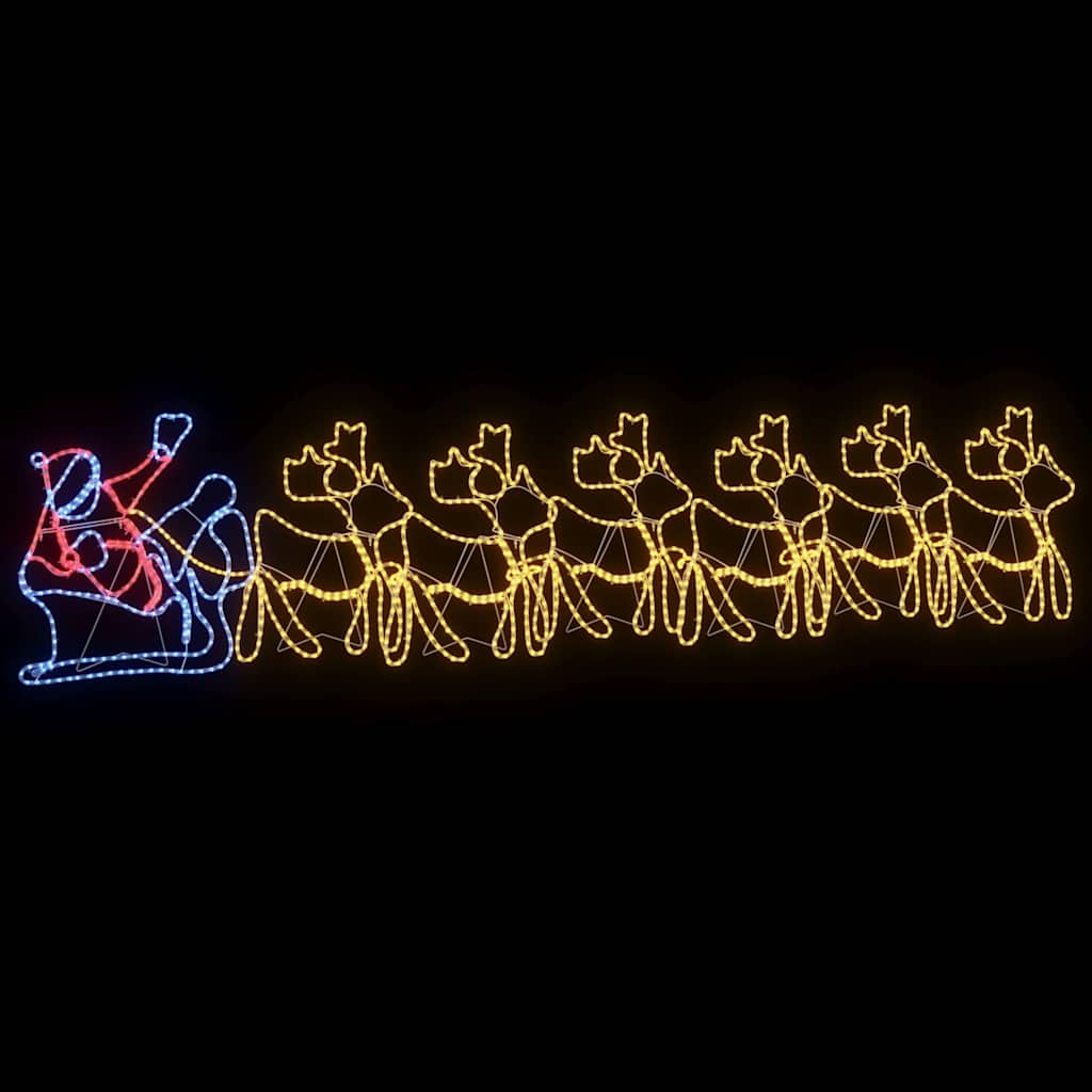 LED juledekorasjon Flerfarget 69 x 79 cm PVC