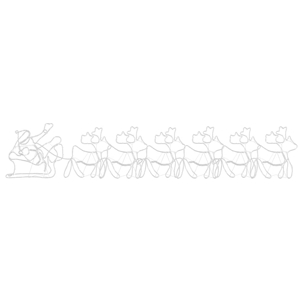 LED juledekorasjon Flerfarget 69 x 79 cm PVC