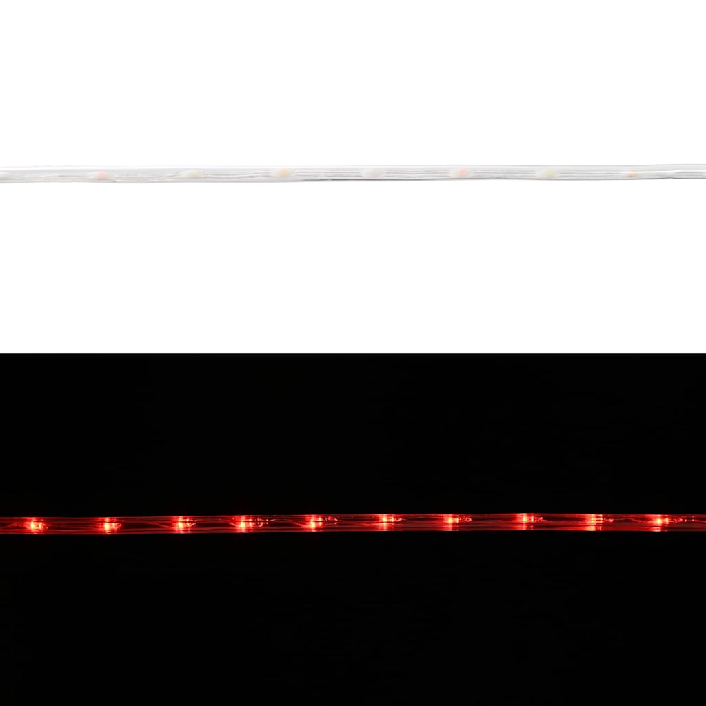 Lyskabel med 480 LED Rød 20 m PVC