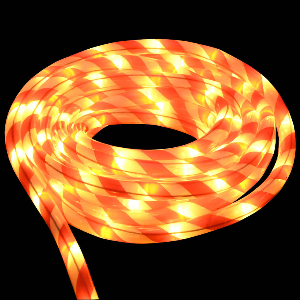 Lyskabel med 2400 LED Varmhvit 100 m PVC