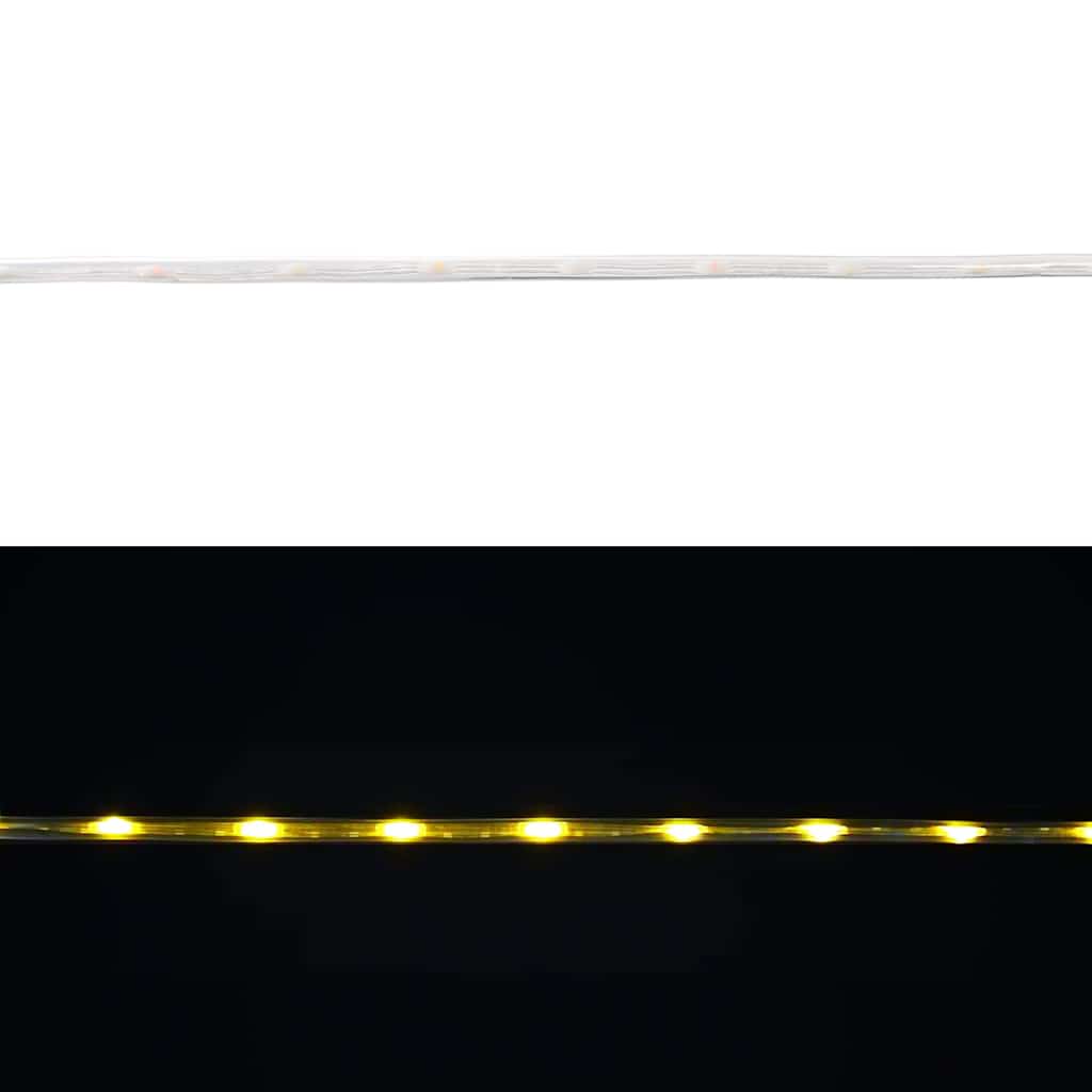 Lyskabel med 120 LED Varmhvit 5 m PVC