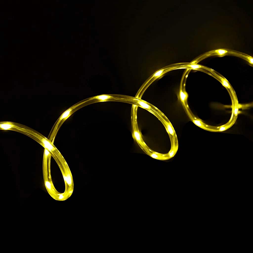 Lyskabel med 480 LED Varmhvit 20 m PVC
