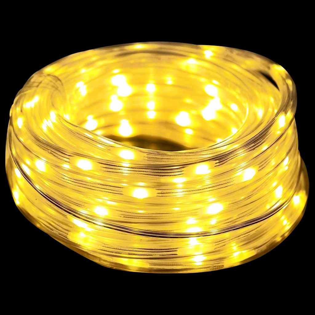 Lyskabel med 480 LED Varmhvit 20 m PVC
