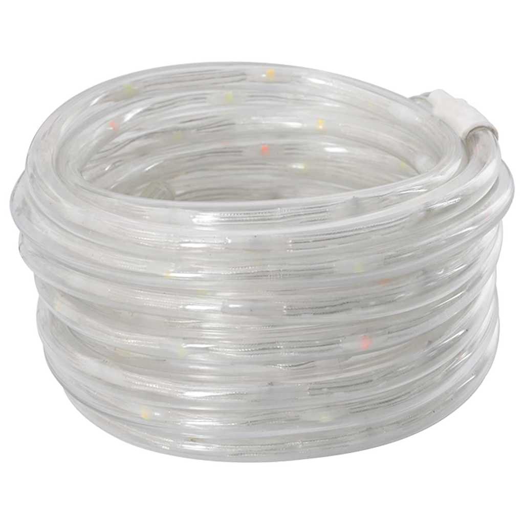 Lyskabel med 480 LED Kald Hvit 20 m PVC
