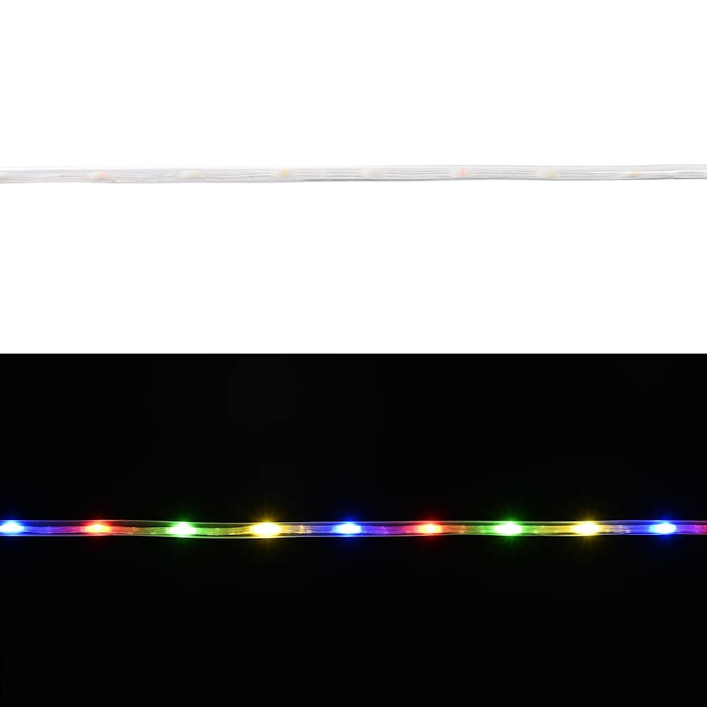 Lyskabel med 1200 LED Flerfarget 50 m PVC