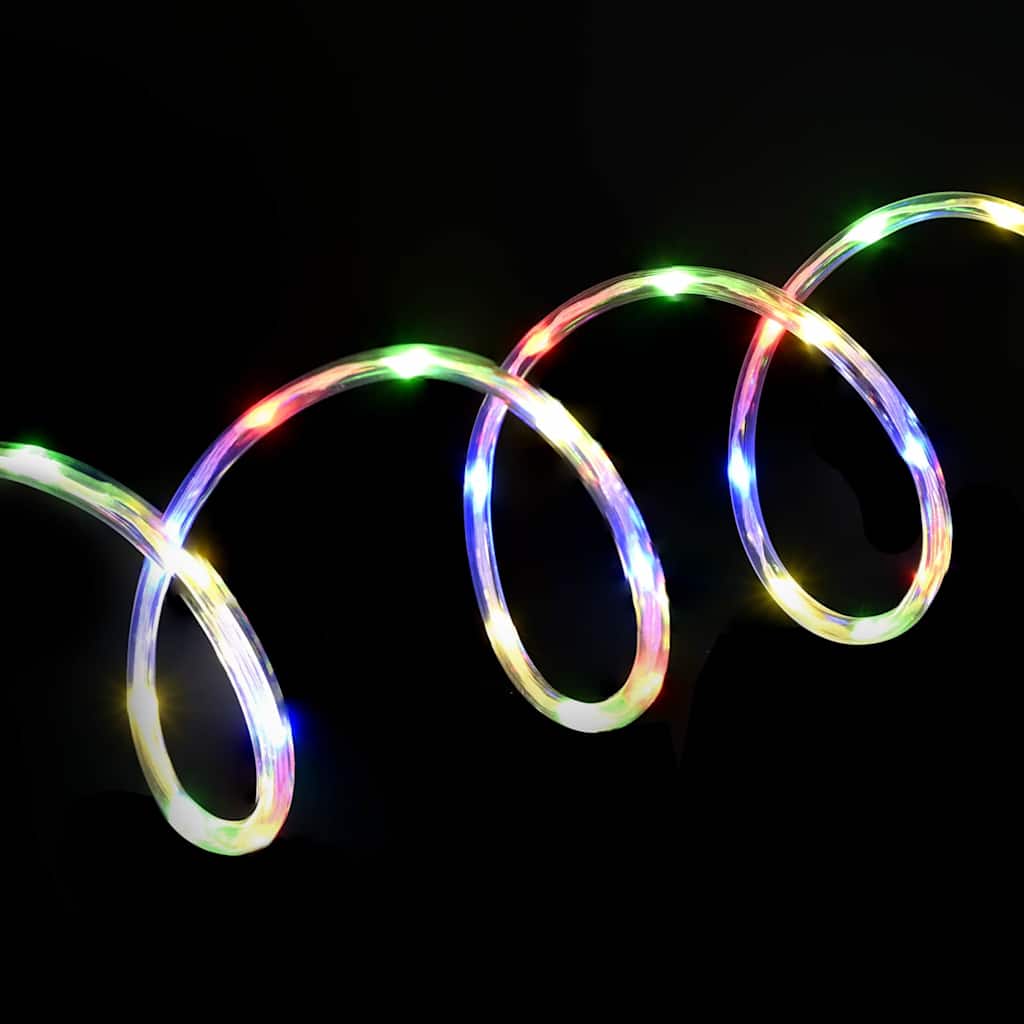 Lyskabel med 1200 LED Flerfarget 50 m PVC