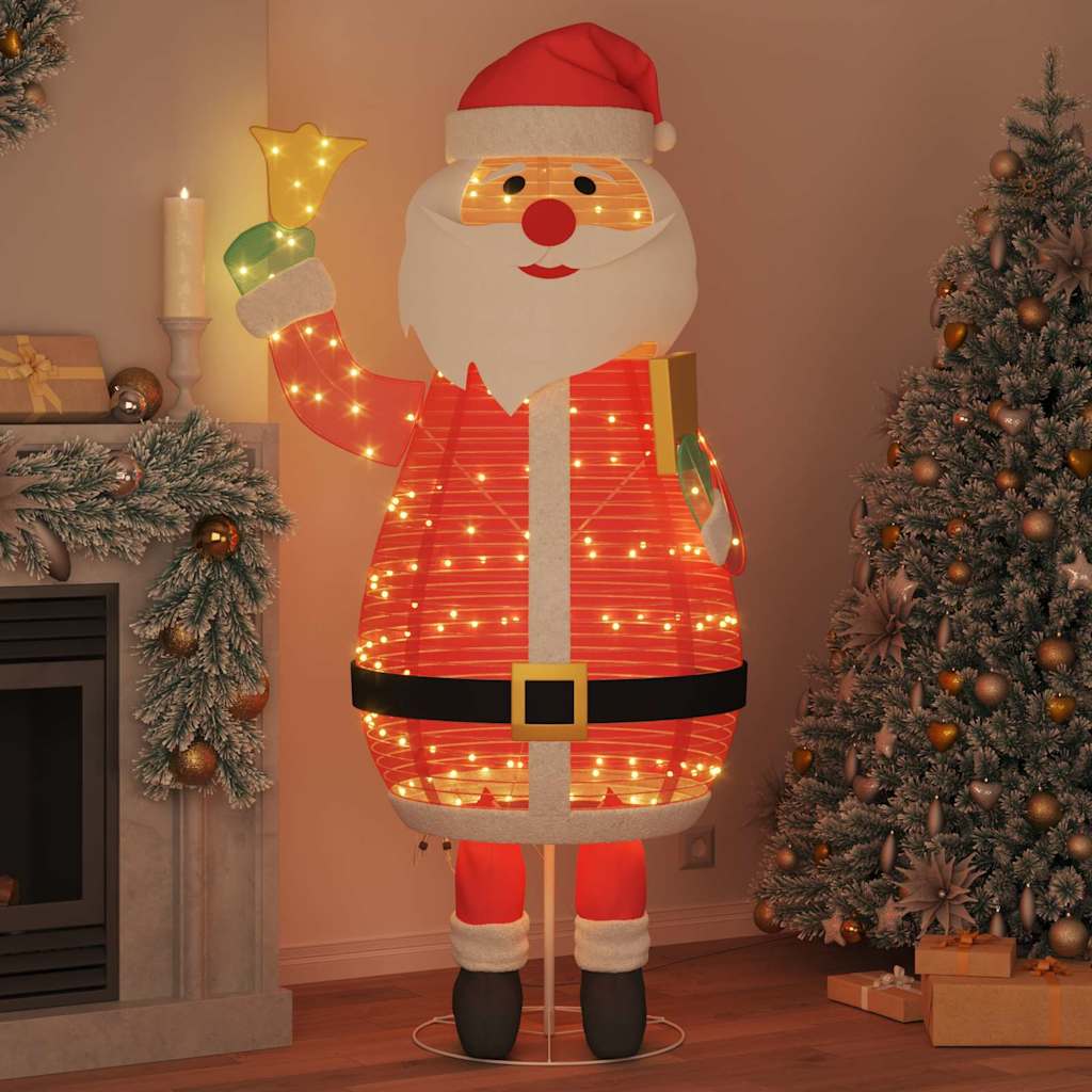 Julemann med 200 LED Varmhvit 100 x 180 cm stoff