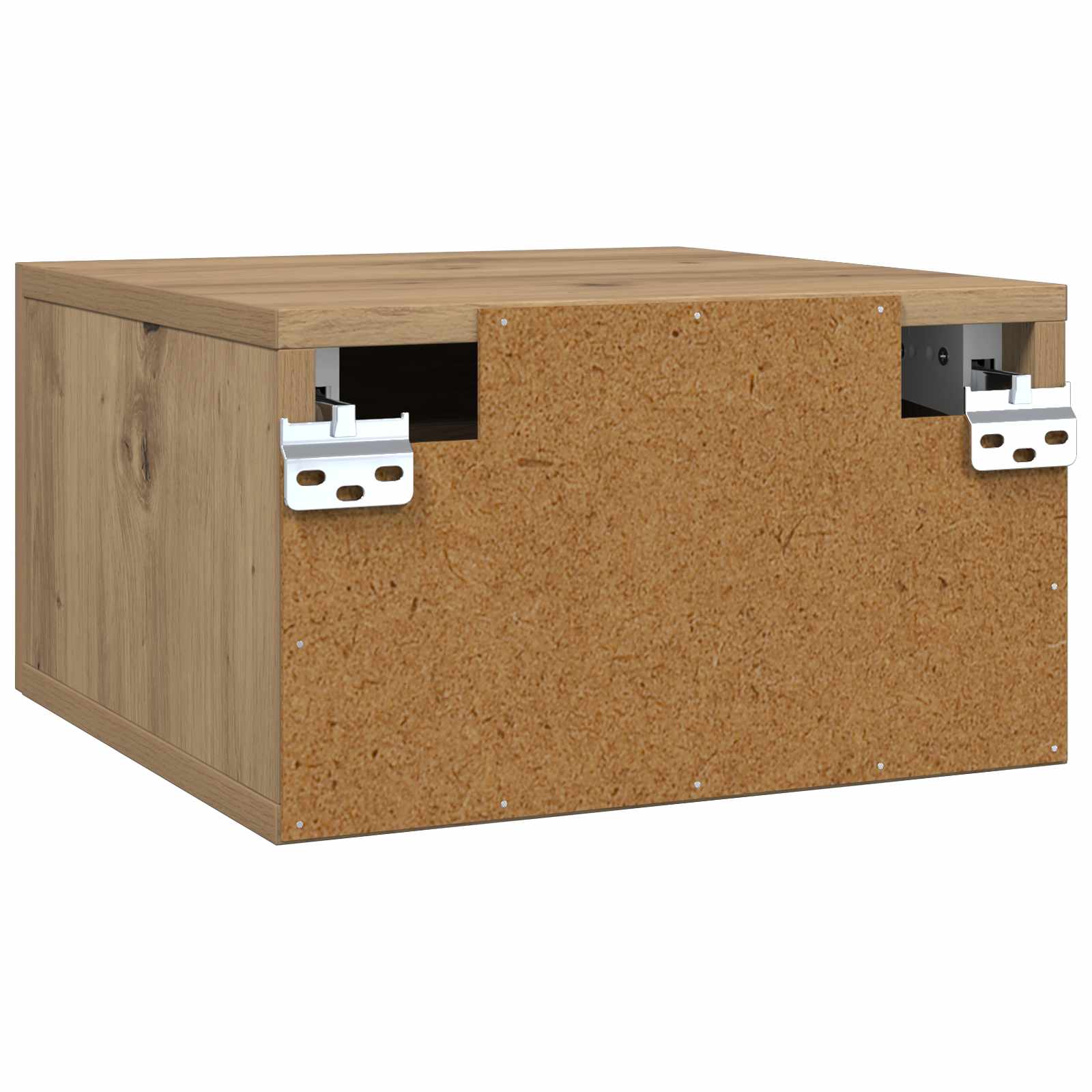 Nattbordskap Kunstnerisk Eik 35 x 35 x 20 cm Konstruert tre