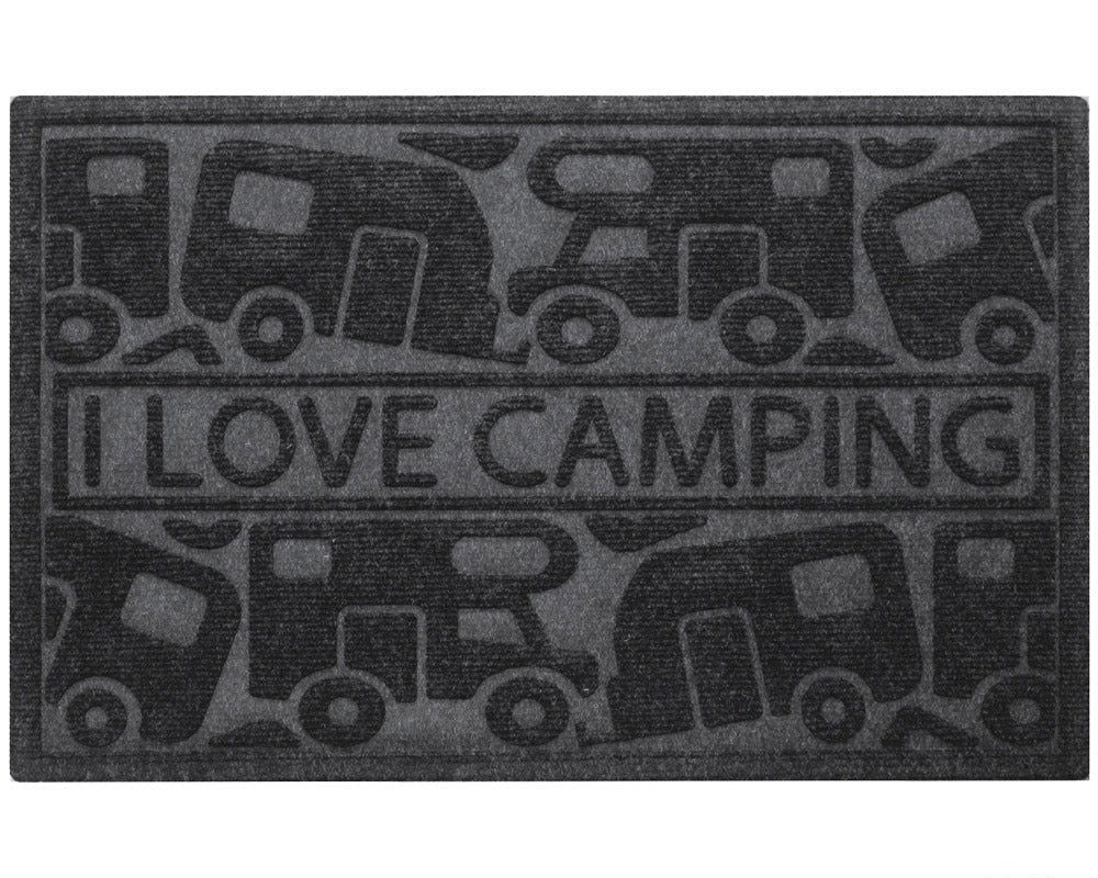 Dørmatte Arisol Kera Camp 60x40cm svart - Hjem & Fritidsshoppen.no