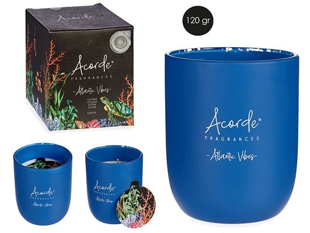 Duftlys i glass hav og strand - Hjem & Fritidsshoppen.no