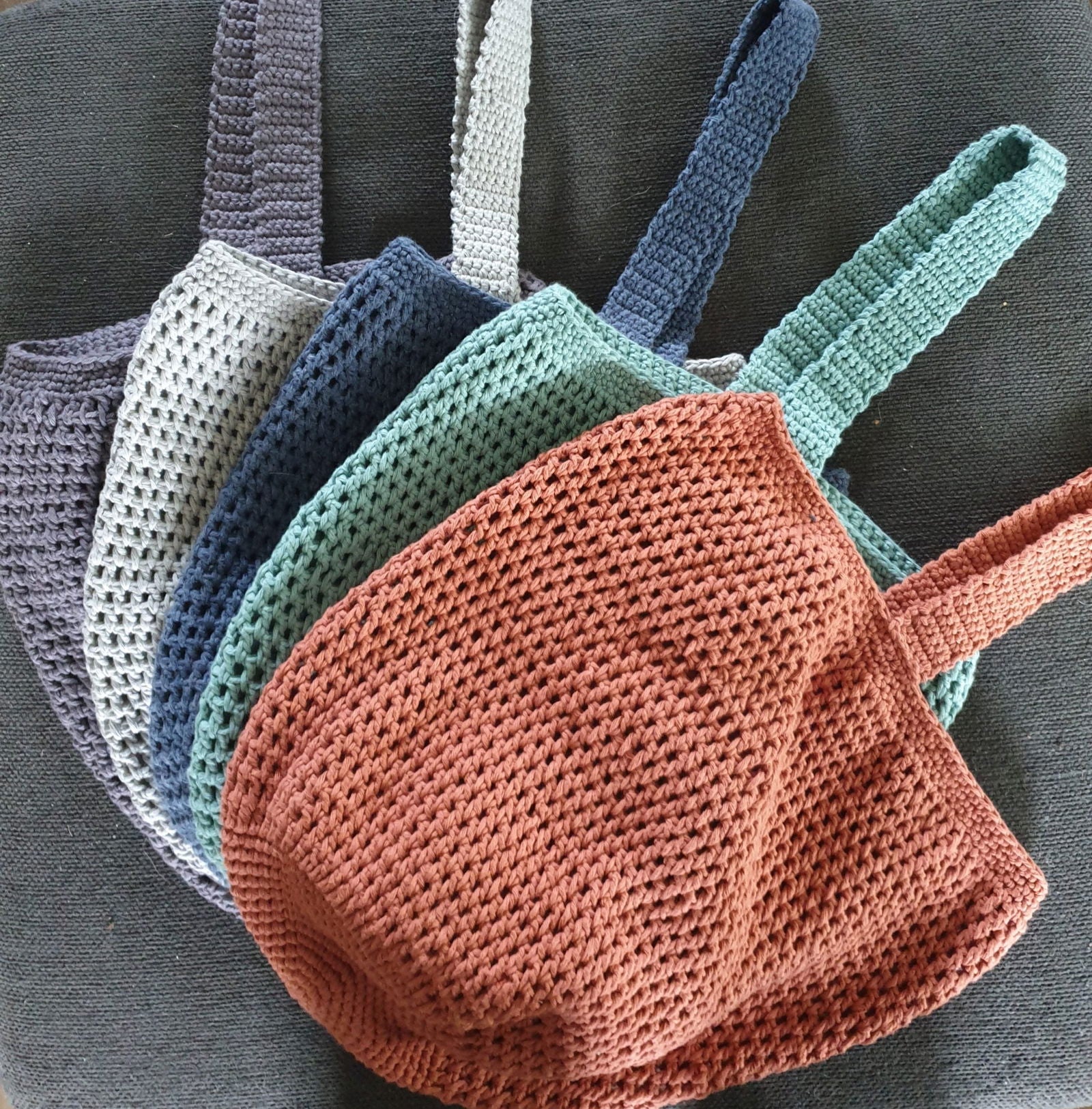 Heklet handlenett & skulderbag