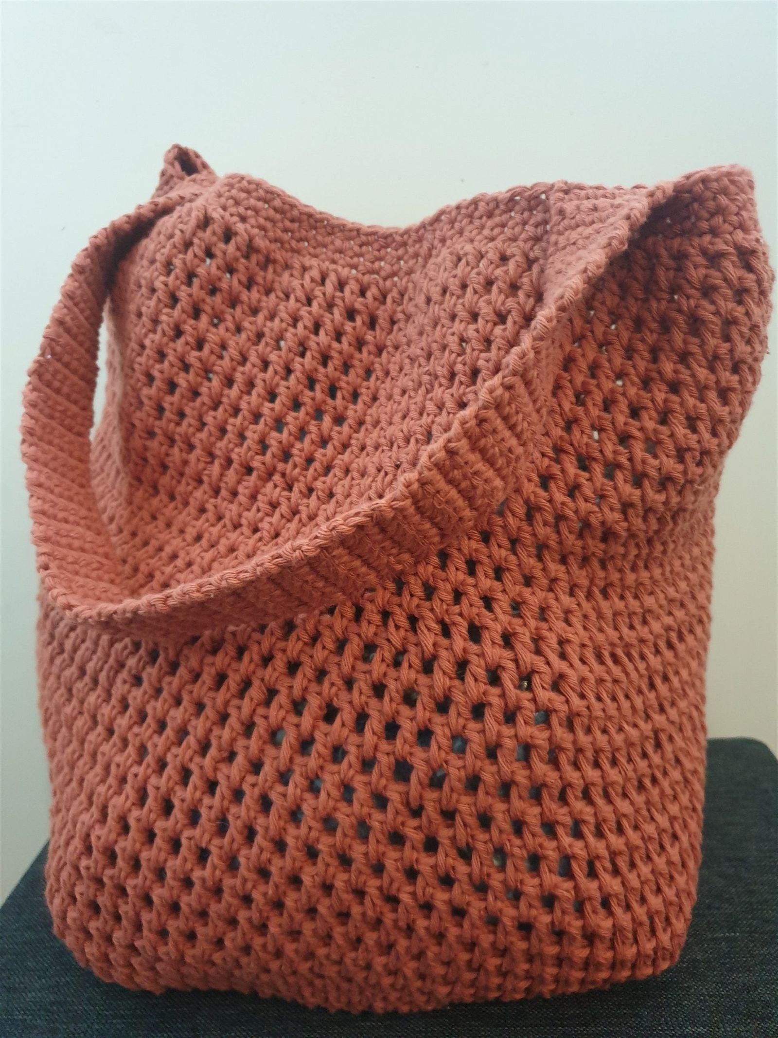 Heklet handlenett & skulderbag