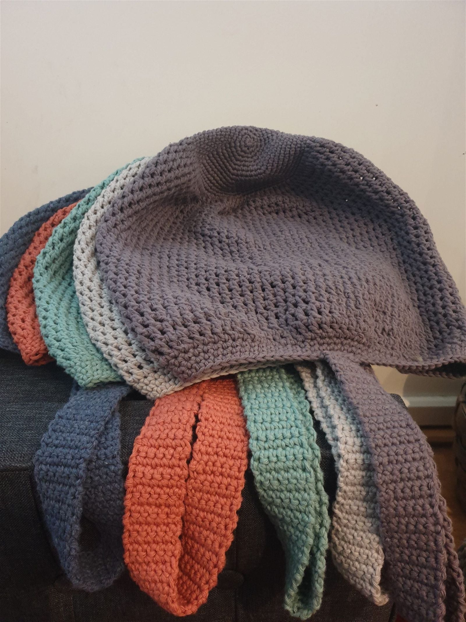 Heklet handlenett & skulderbag
