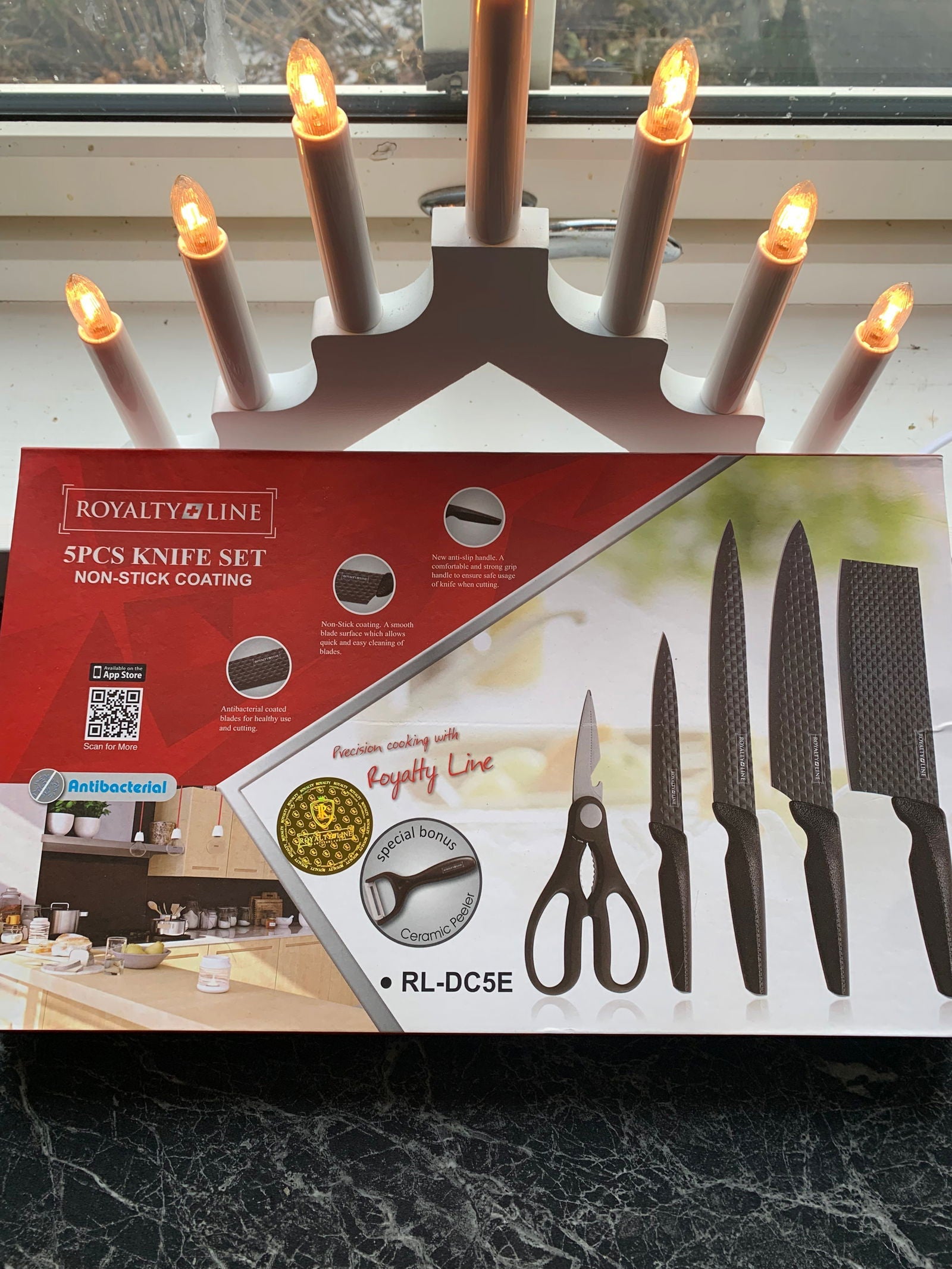 Knivsett  RoyaltyLine i 5 deler fra Belgia - Hjem & Fritidsshoppen.no