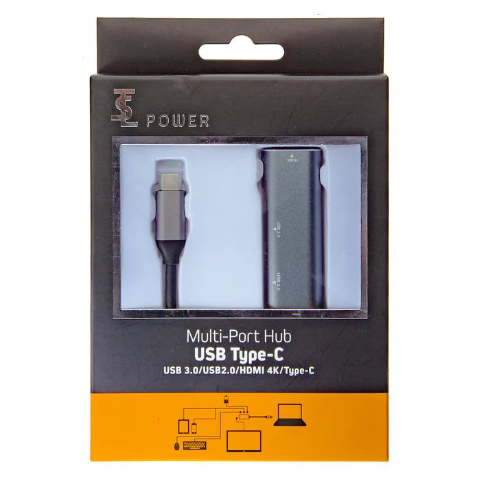 Multi-port Hub USB Type - C -sjekk prisen! - Hjem & Fritidsshoppen.no