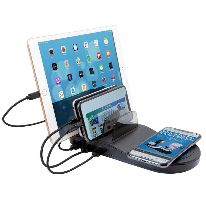 Multilader - ladestasjon med QC3.0 og Smart IC - Hjem & Fritidsshoppen.no