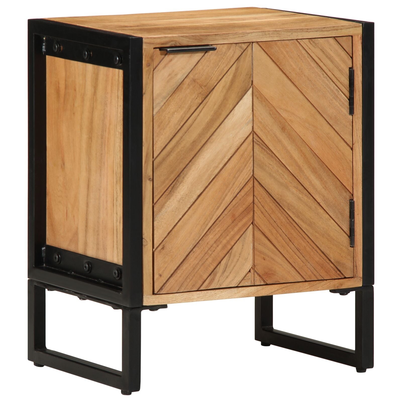 Nattbord 40x30x50 cm Massivt Tre Akasie