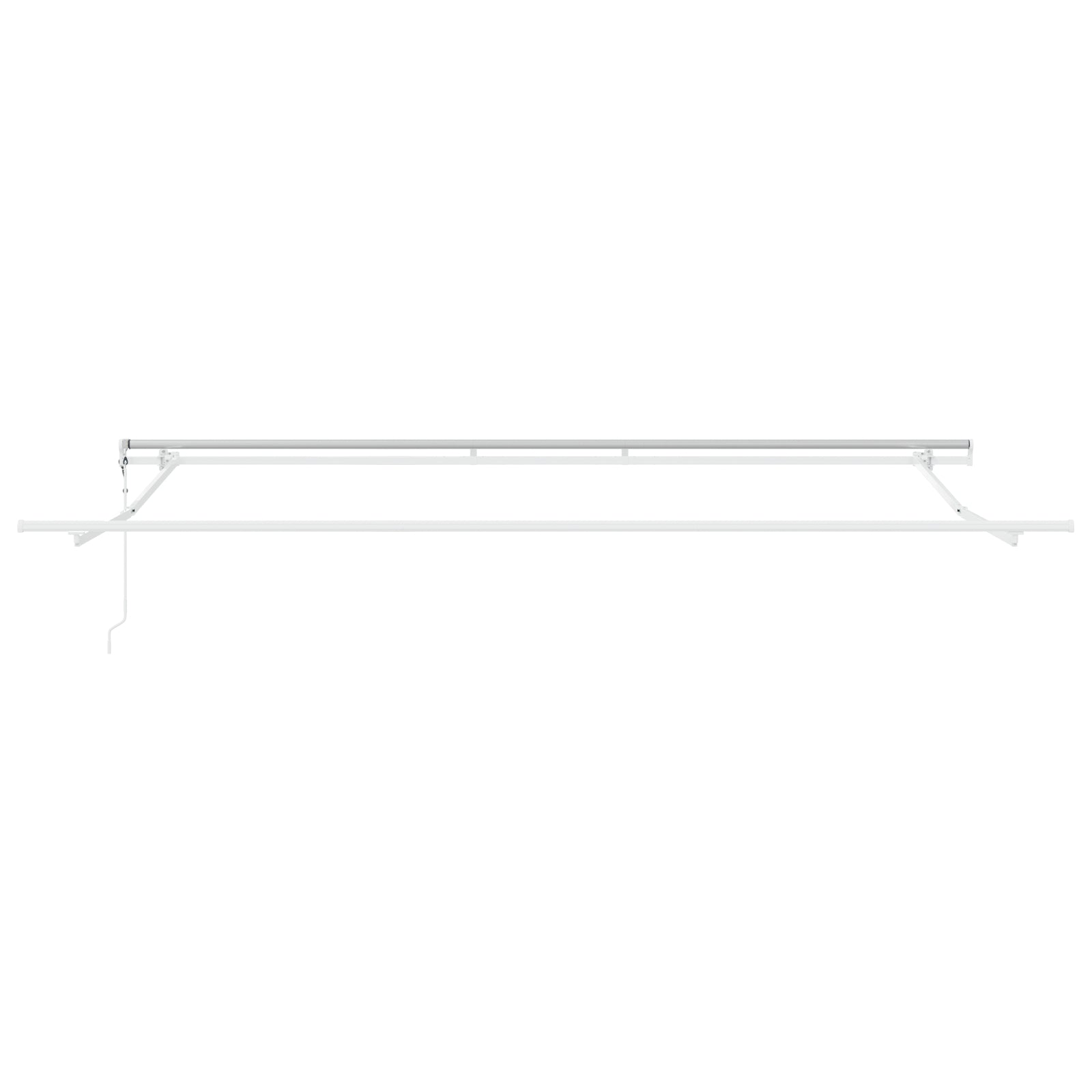 Automatisk Uttrekkbar Markise Oransje og Brun 500x300 cm