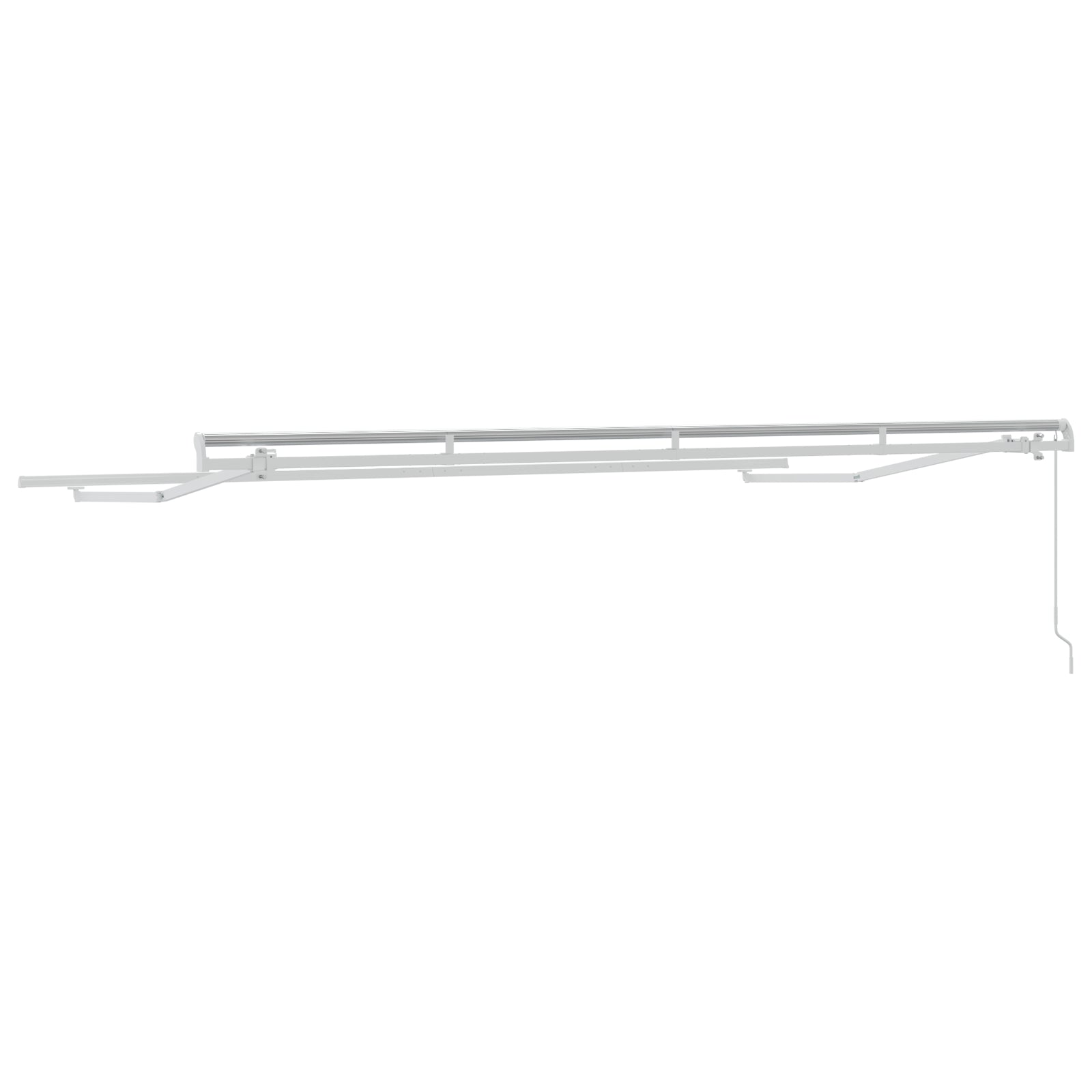 Markise Ramme Utrekkbar Manuelt Operert 4x2 cm Metall