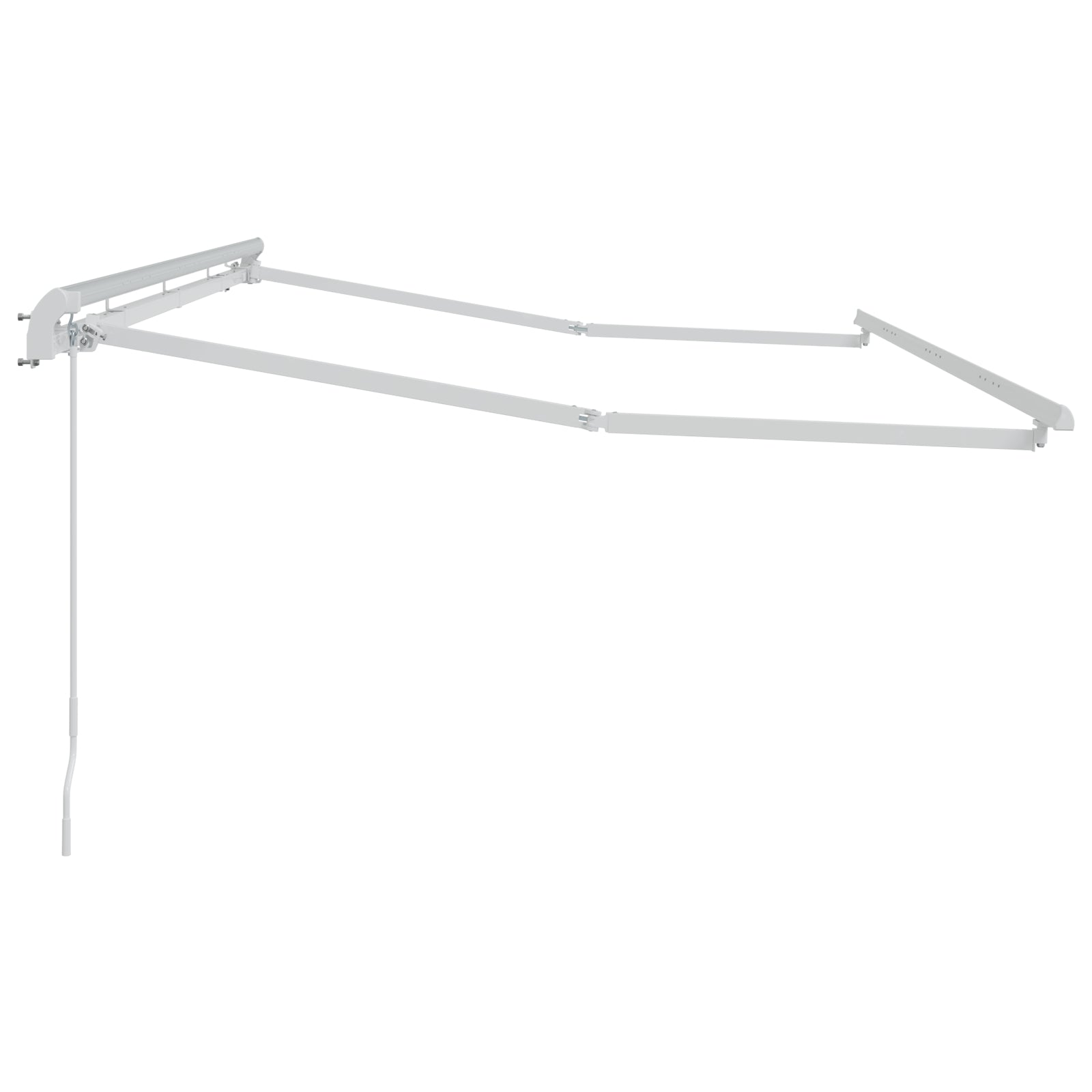 Markise Ramme Utrekkbar Manuelt Operert 4x2 cm Metall
