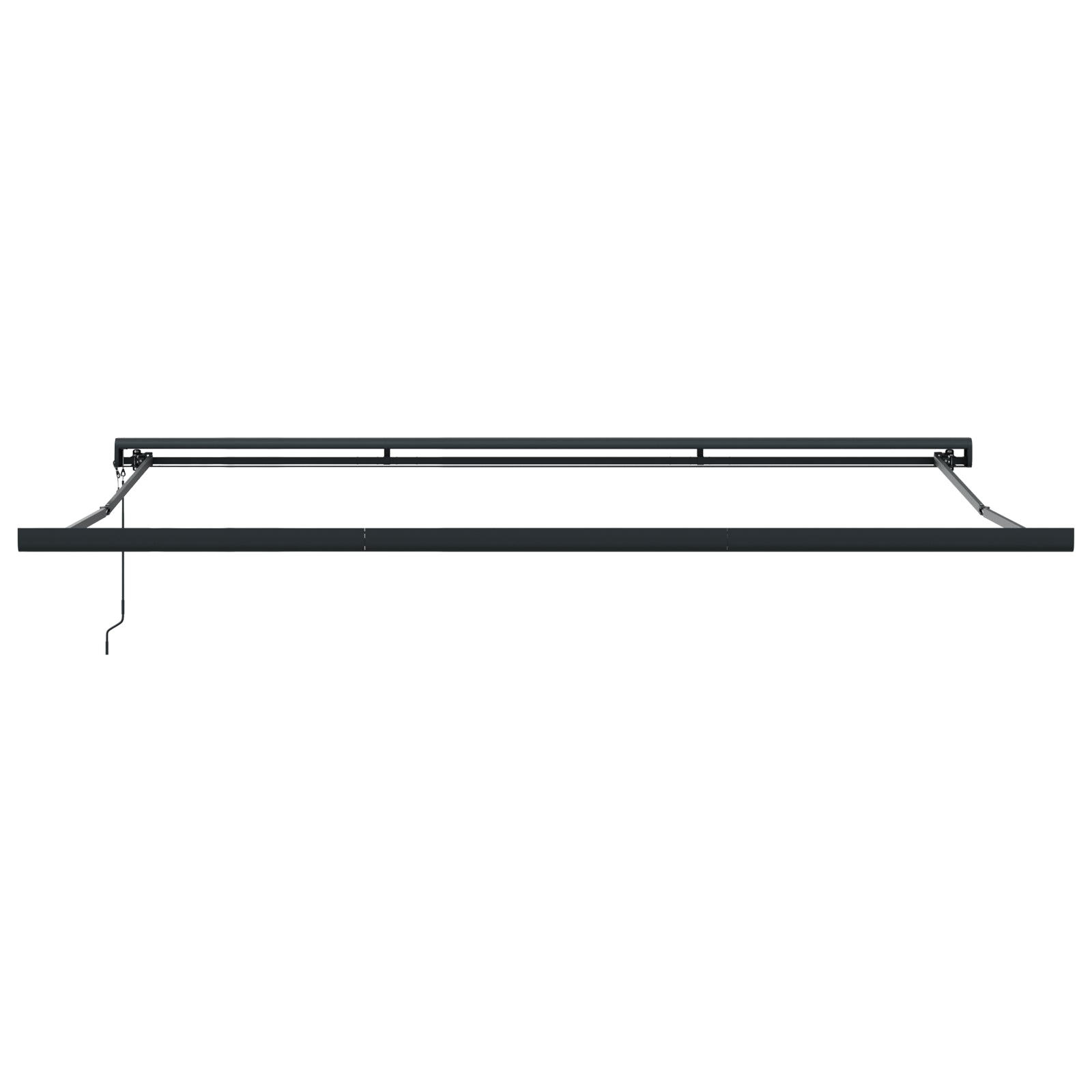 Automatisk Uttrekkbar Markise Rød 400x300 cm, vidaXL Markise Erstatningsstoff for 4x3 m Ramme Rød
