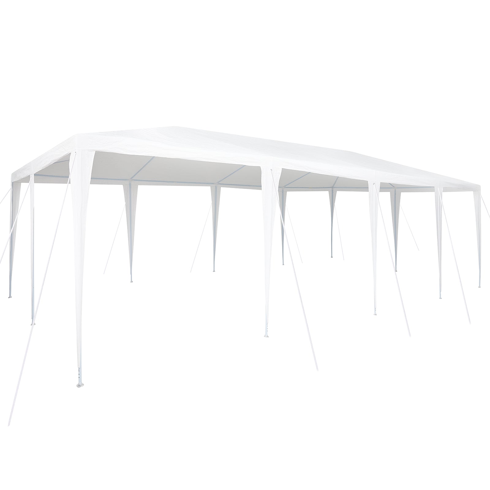 Partytelt Hvit 8x4 m PE