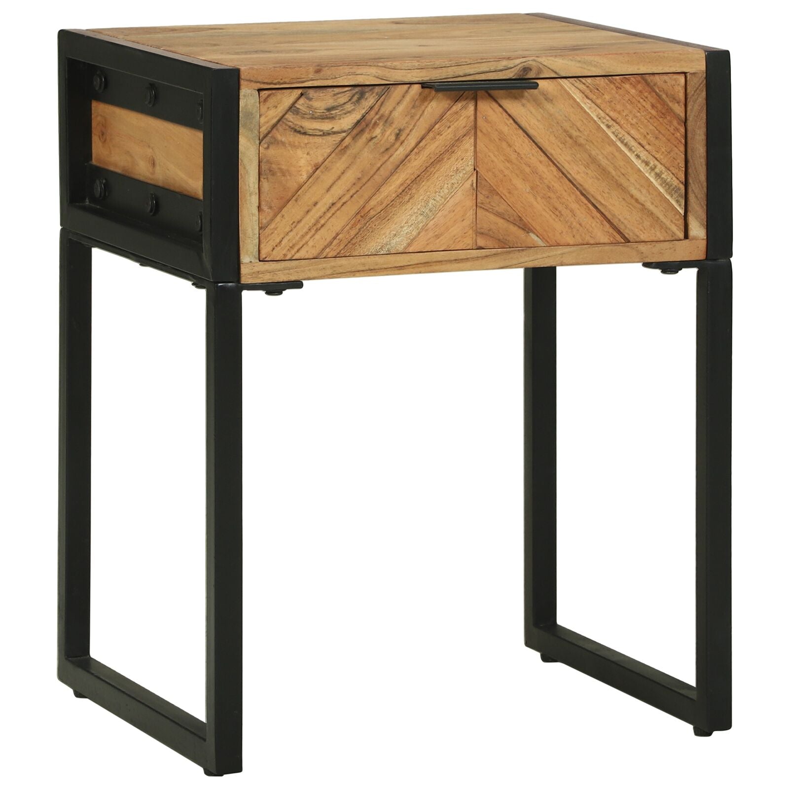 Nattbord 40x35x50 cm Massivt Akasietre