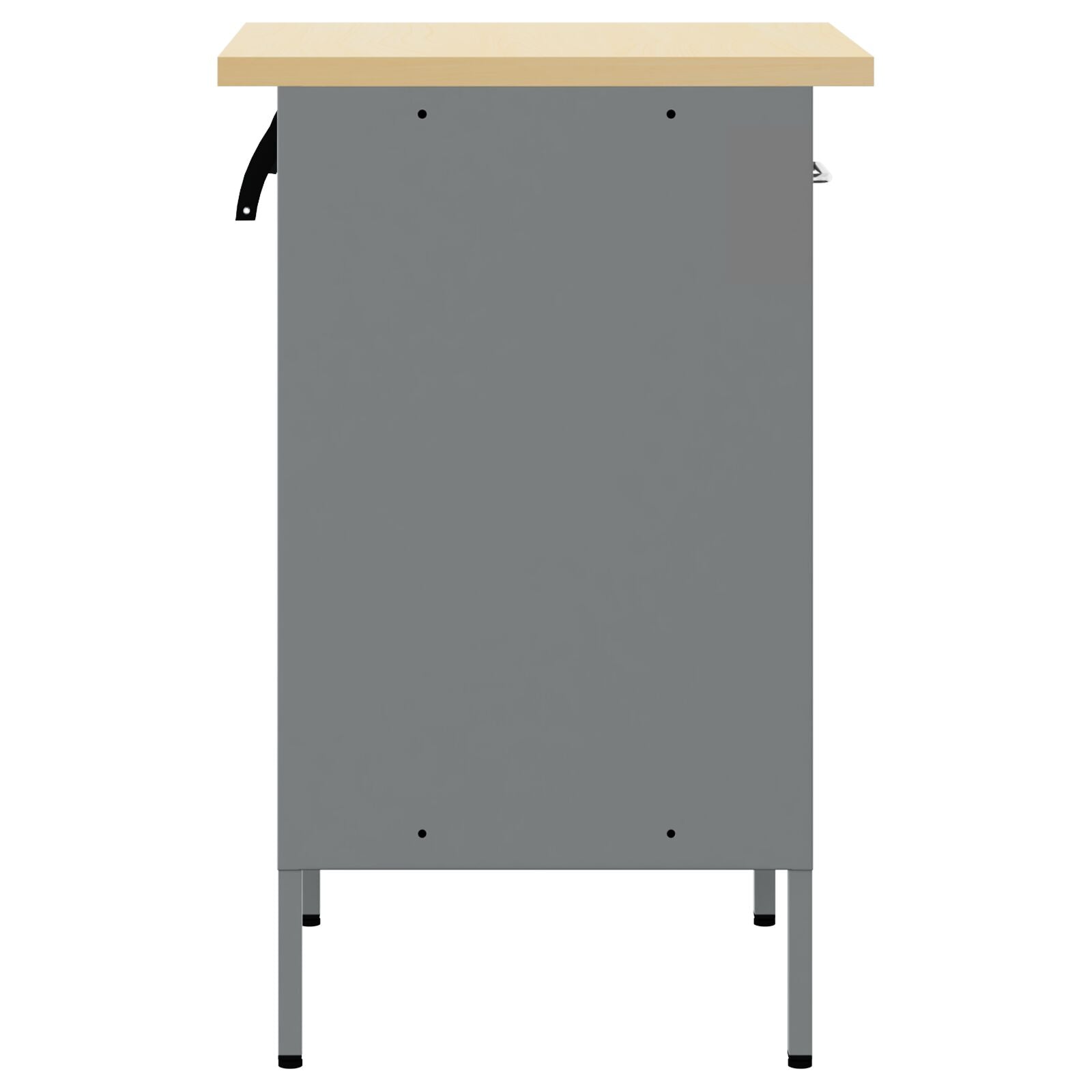 Arbeidsbenk Svart 50x55x84 cm Stål