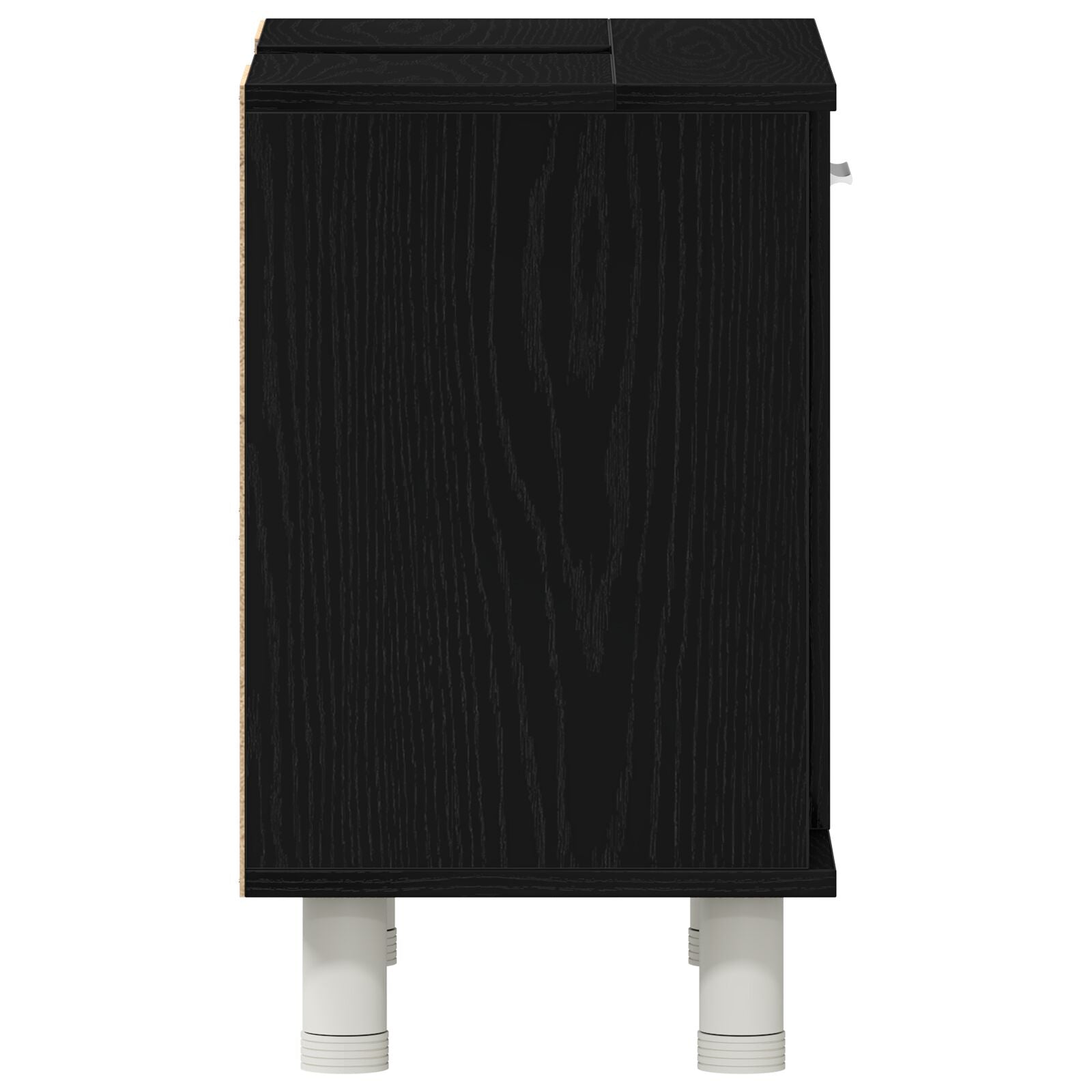 Badskap Svart Eik 60x32x54 cm Konstruert Tre