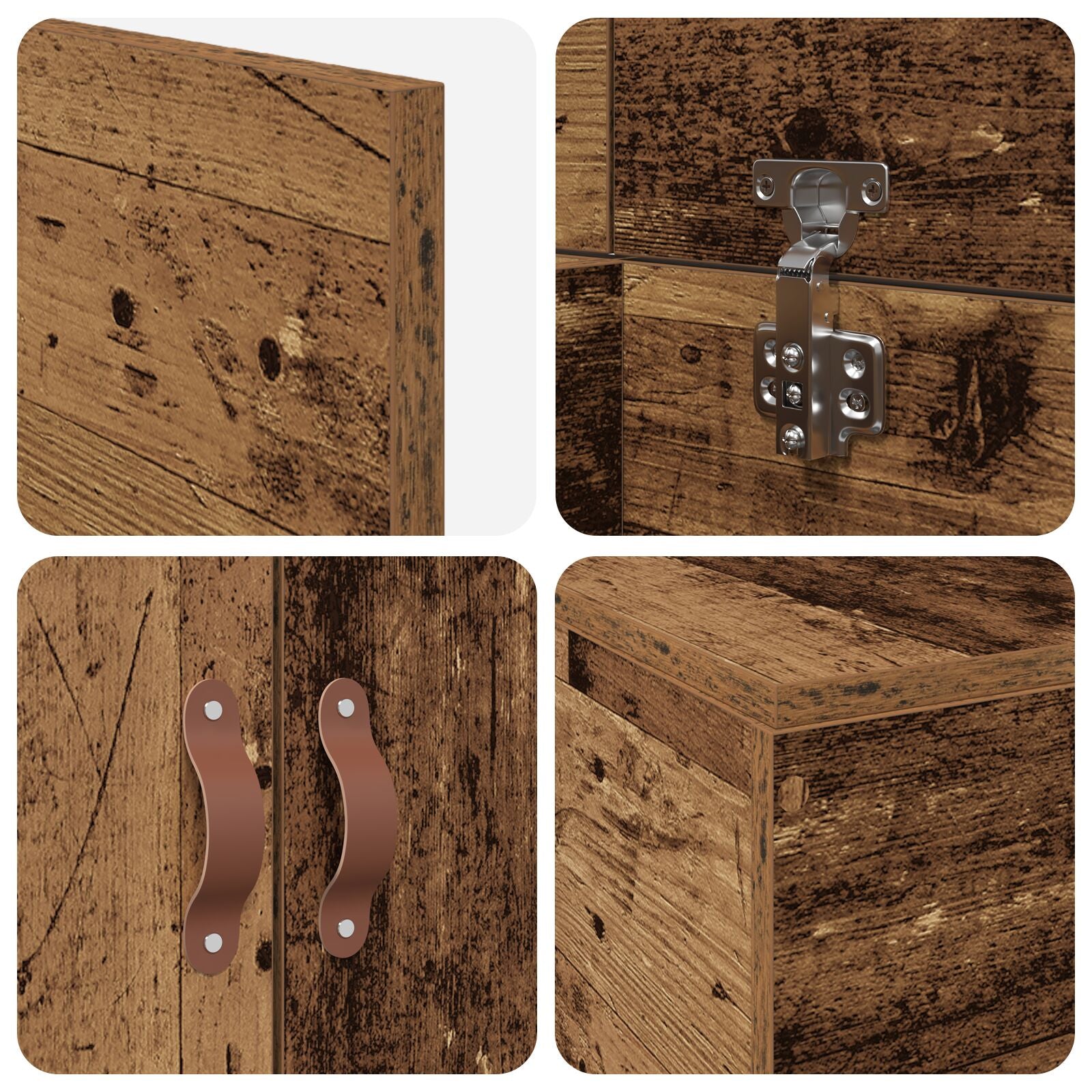 Lagrings seng Ramme Gamle Tre 100x200 cm