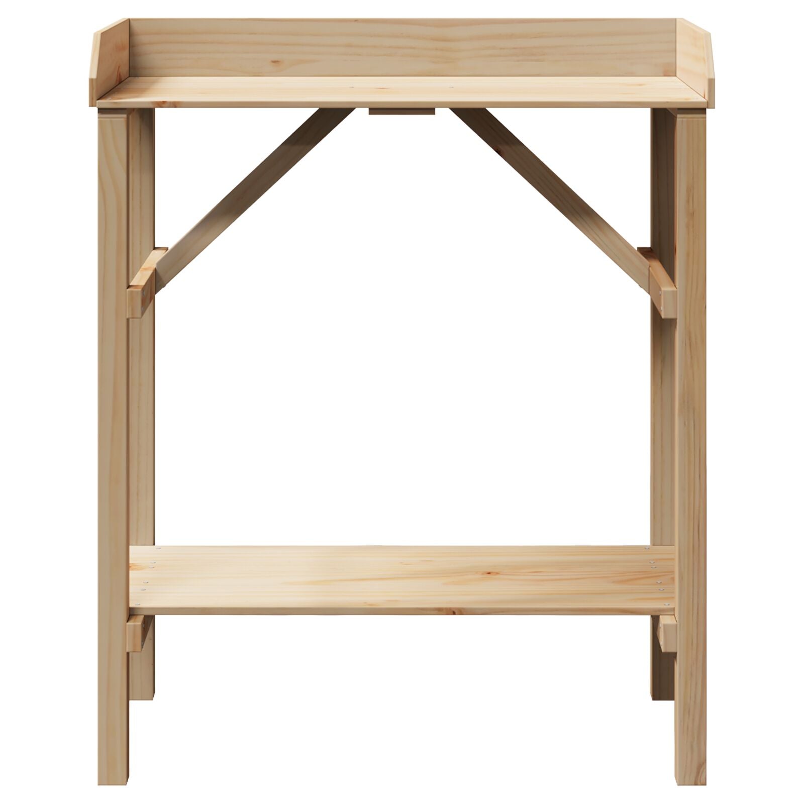 Hagepottebord 75x40x90 cm Solid Tre Furu