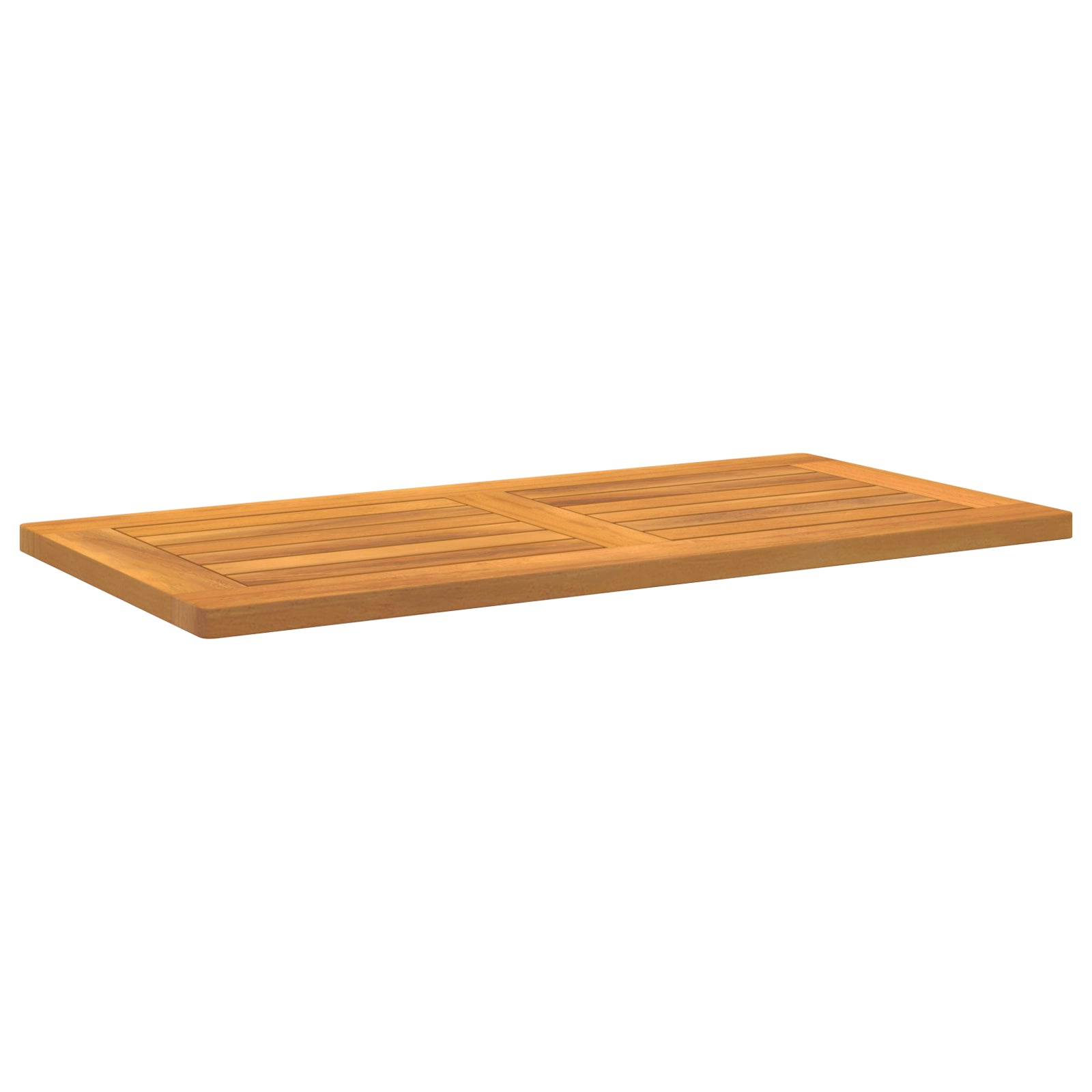 Bordplate 80x40x2,2 cm Rektangulær Solid Tre Akasie