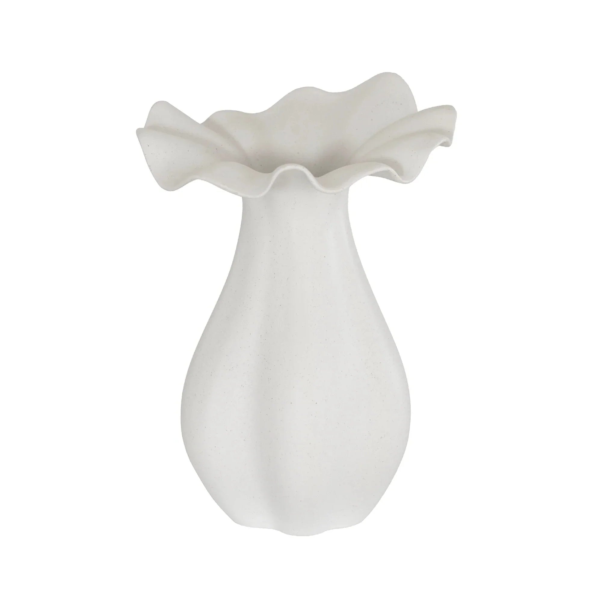 Nellie Vase Off White Large