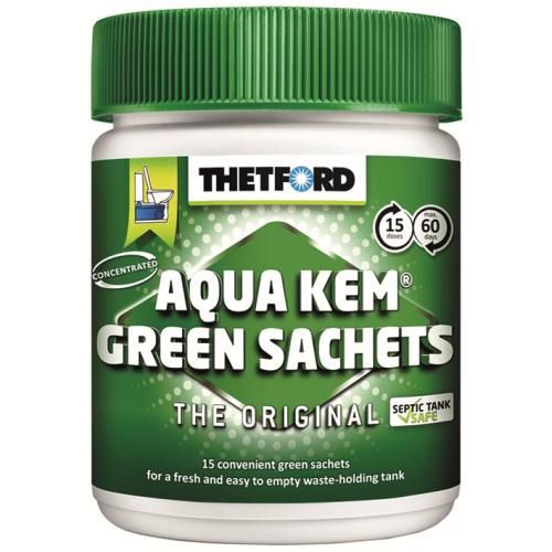 Sanitærmiddel Thetford Green Sachets -  forventet til lager medio mars  Bestill gjerne nå! - Hjem & Fritidsshoppen.no