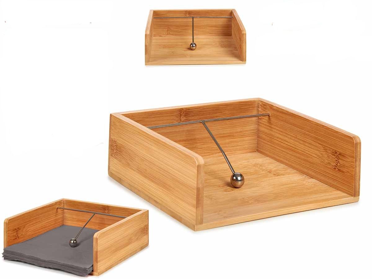 Serviettholder i Bambus