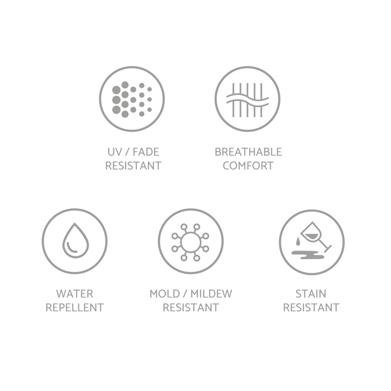 Oblong Sunbrella Puff