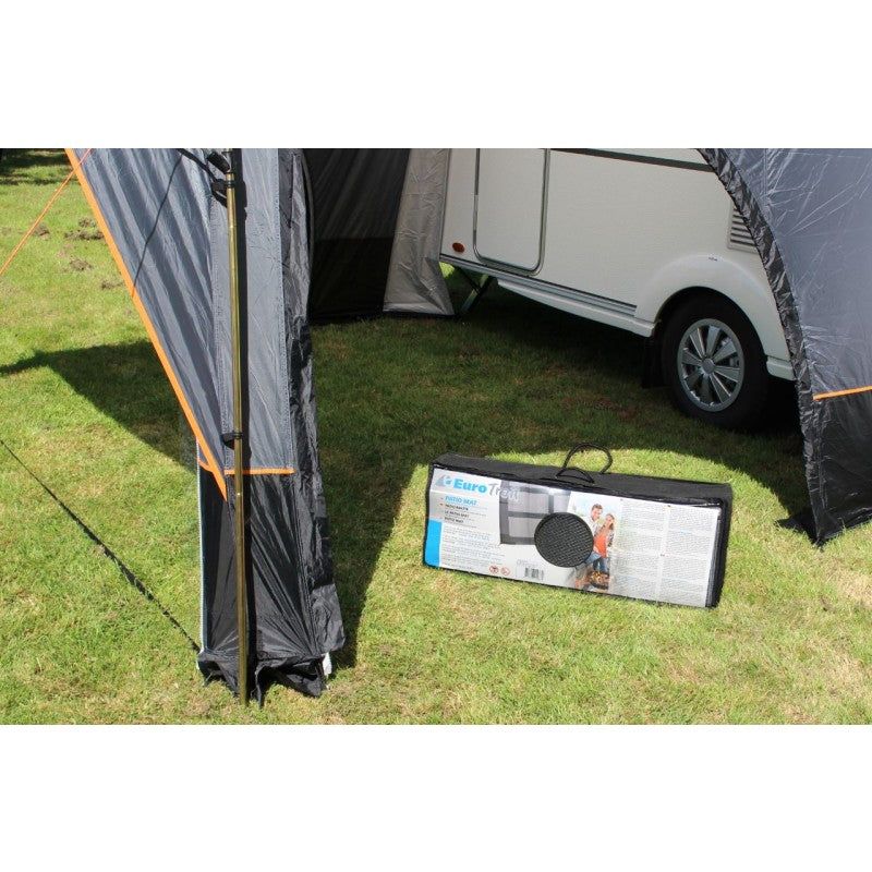 Telt teppe utendørs  Eurotrail Patio Mat 250x300cm - bobil og camping - Hjem & Fritidsshoppen.no
