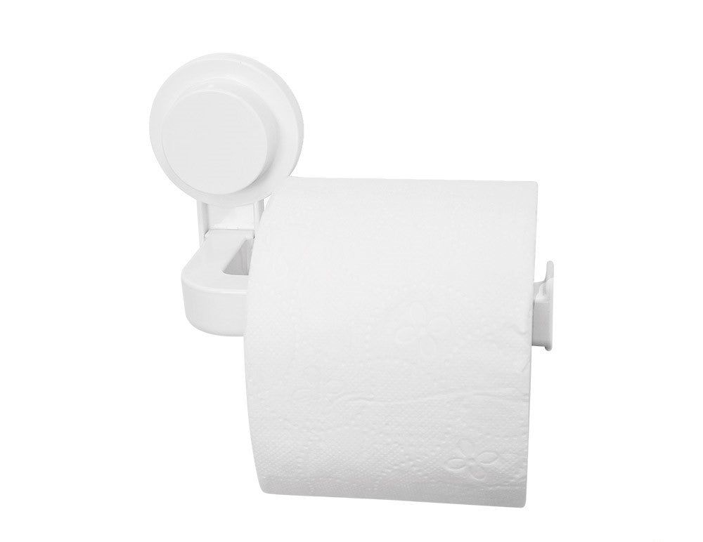 Toalettrullholder med sugekopp for bobil og campingvogn. Laget i plast - Hjem & Fritidsshoppen.no