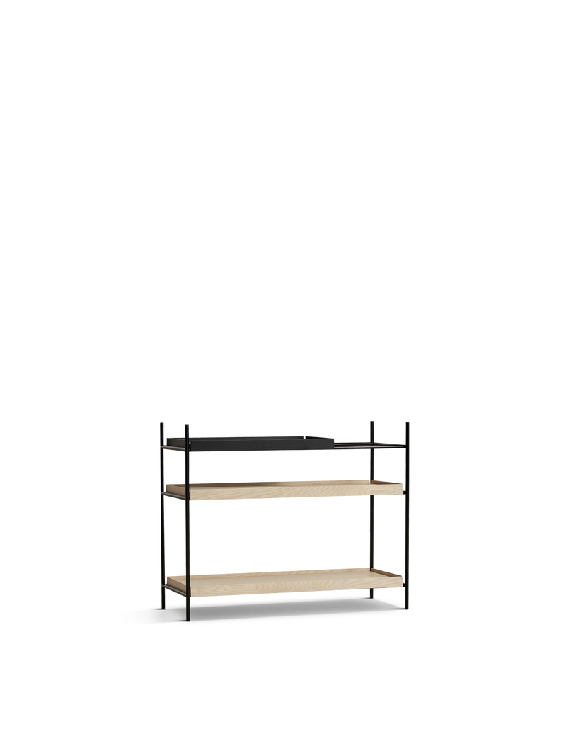 Tray hylle (Low) - eik - Style 3
