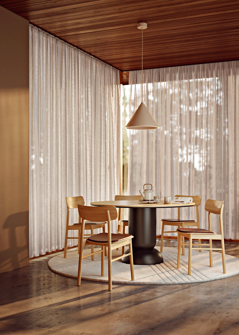 Annular pendellampe (Large) - Beige