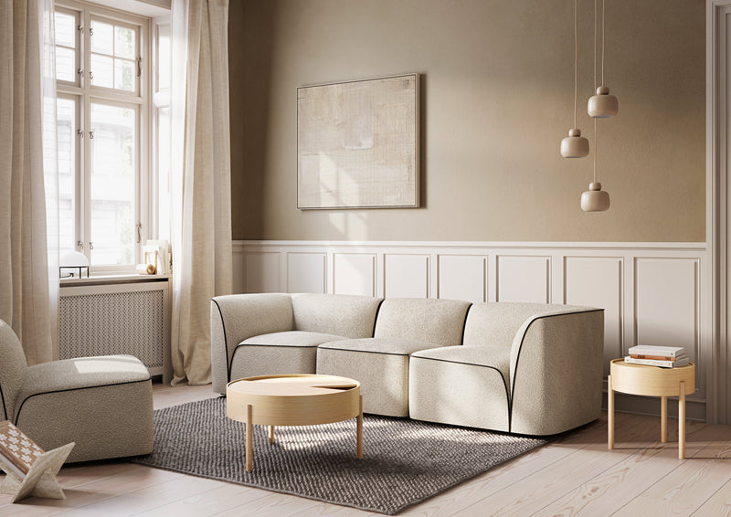 Flora 2.5-seater - Warm beige