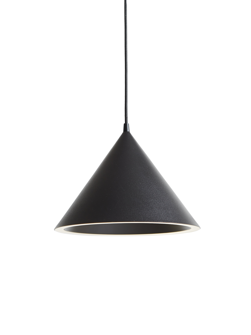 Annular pendellampe (Large) - Black
