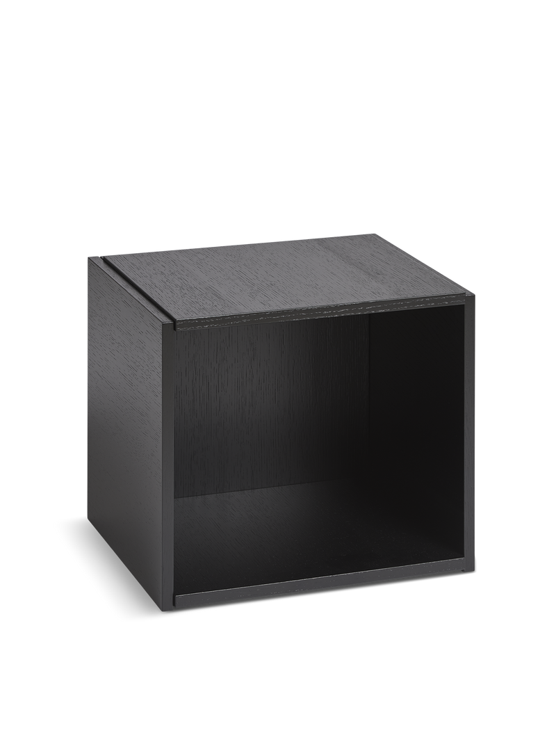 Bricks cube (open) - Black