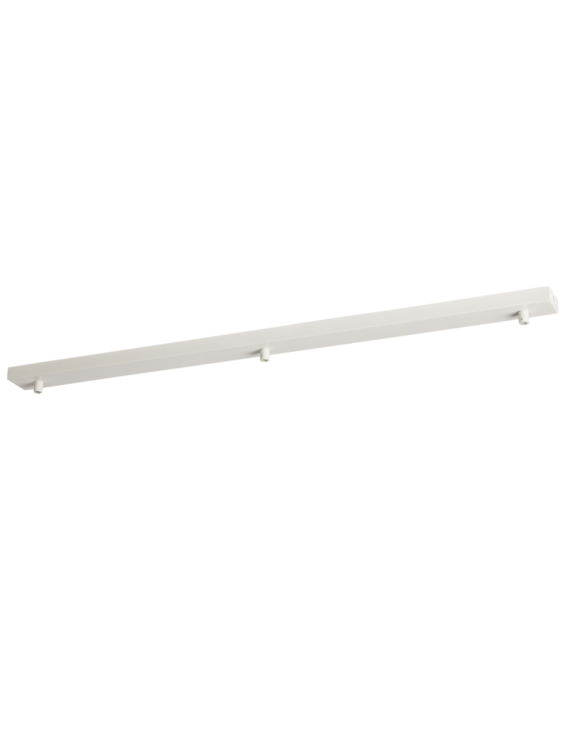 Canopy takplate for 3 pendellamper - White