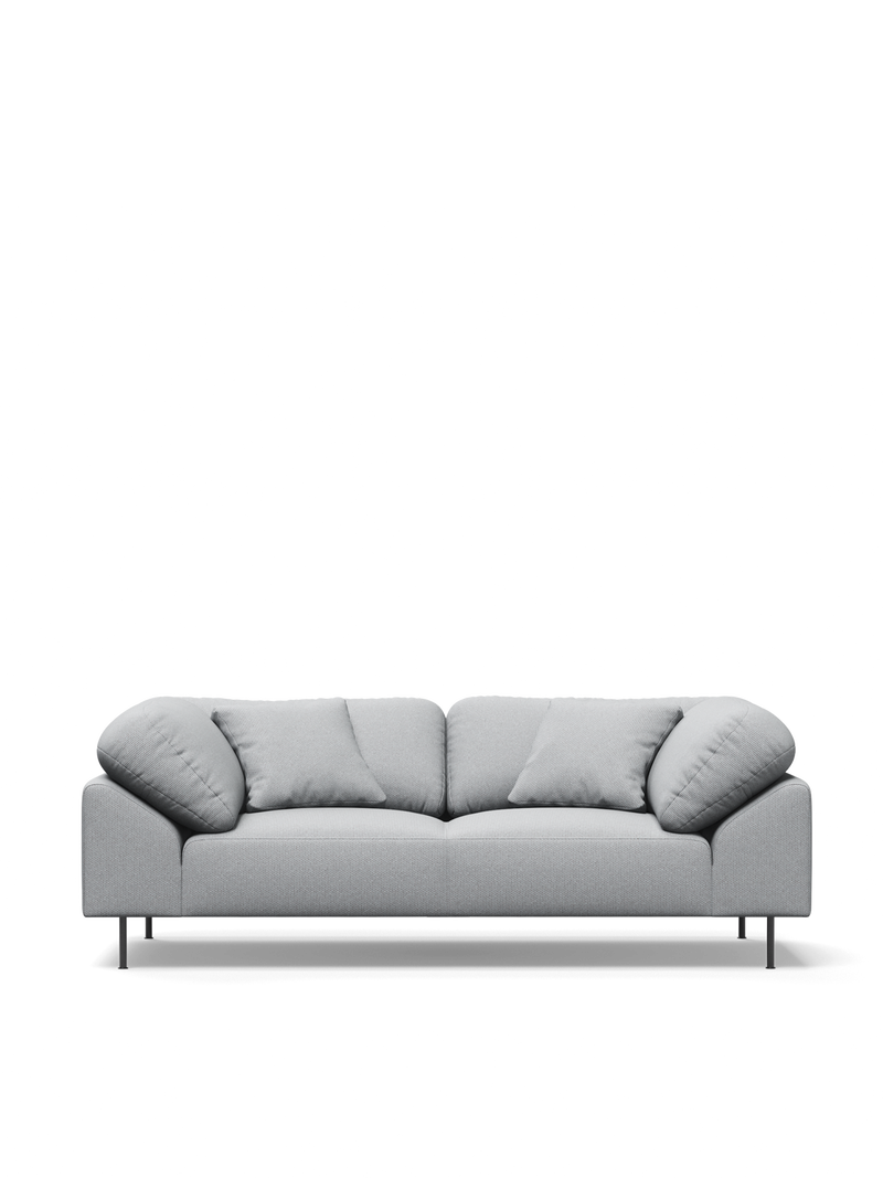 Collar 2-seater - Light grey