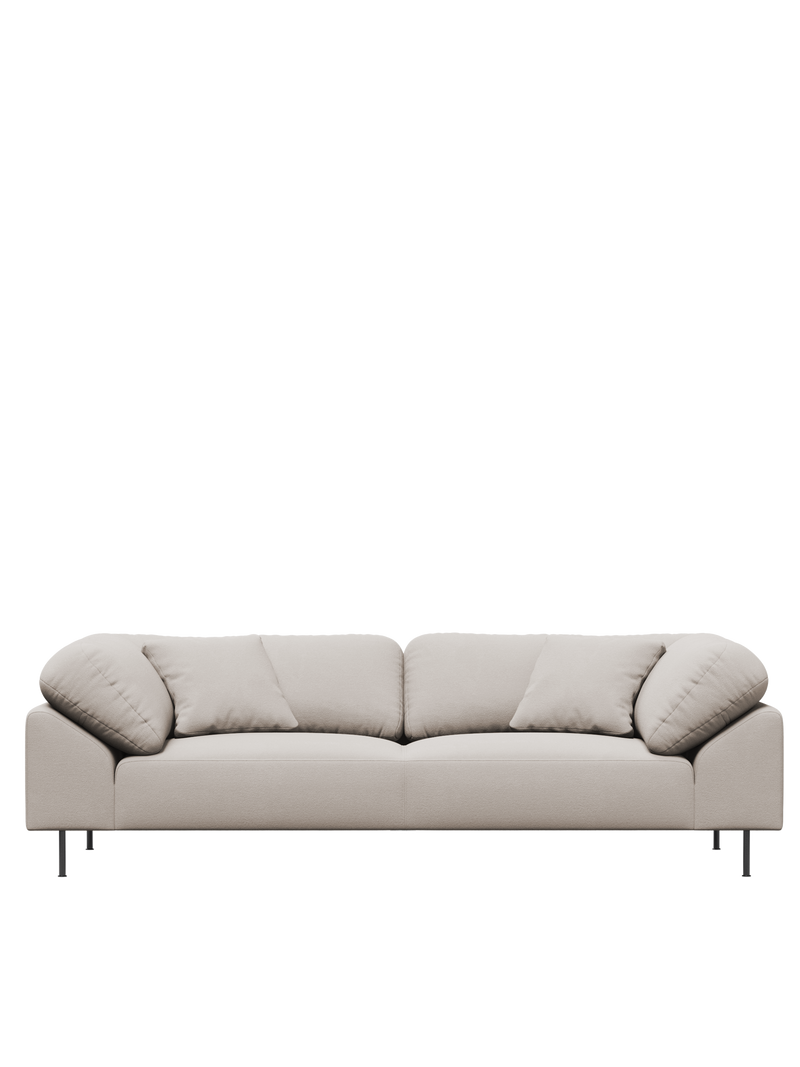 Collar 2.5-seater - Natural bouclé